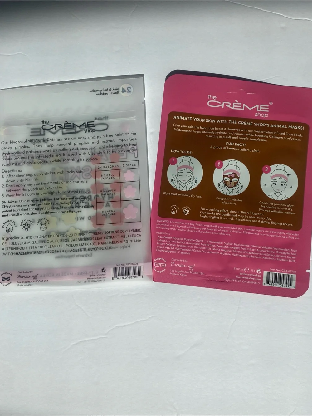 Crème Shop Skin Duo - Pimple Patches & Face Mask - Brand New - Picture 3 of 5